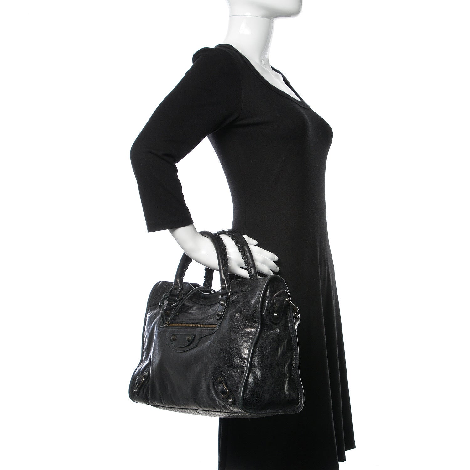 Balenciaga Agneau Classic Hardware City Black 3 of 14