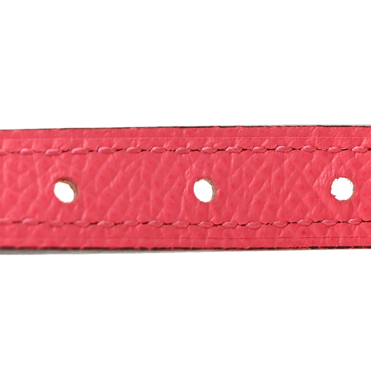 Swift Epsom 13mm Belt Strap 85 34 Orange Poppy Rose Azalee