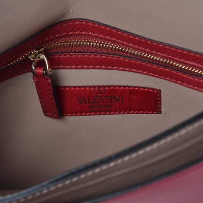 Valentino Garavani Nappa Rockstud Wristlet Clutch Rosso Valentino 6 of 7