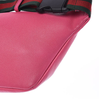 Gucci Grained Calfskin Logo Belt Bag Pink 11 of 11
