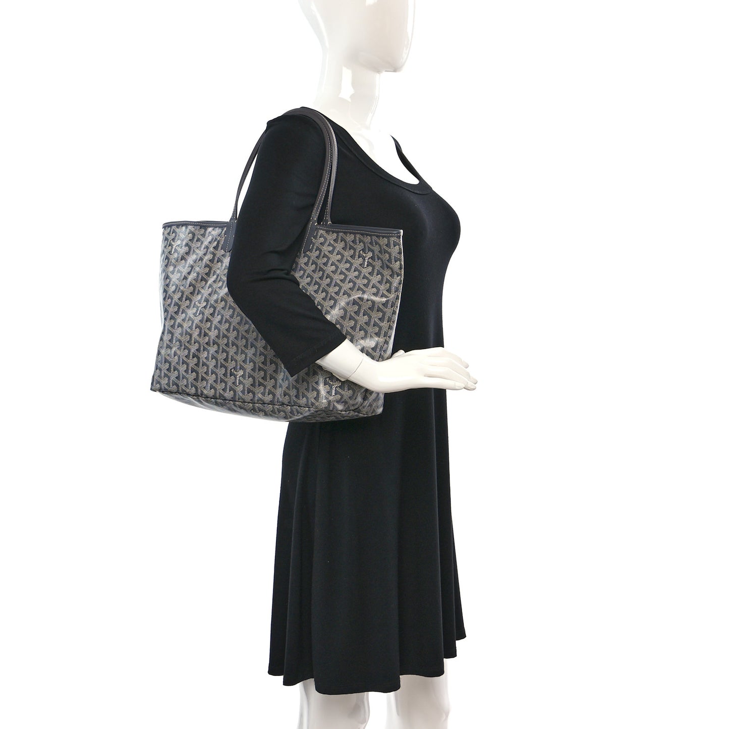 Goyardine Saint Louis PM Grey