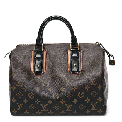 Louis Vuitton Monogram Mirage Speedy 30 Black 1 of 10