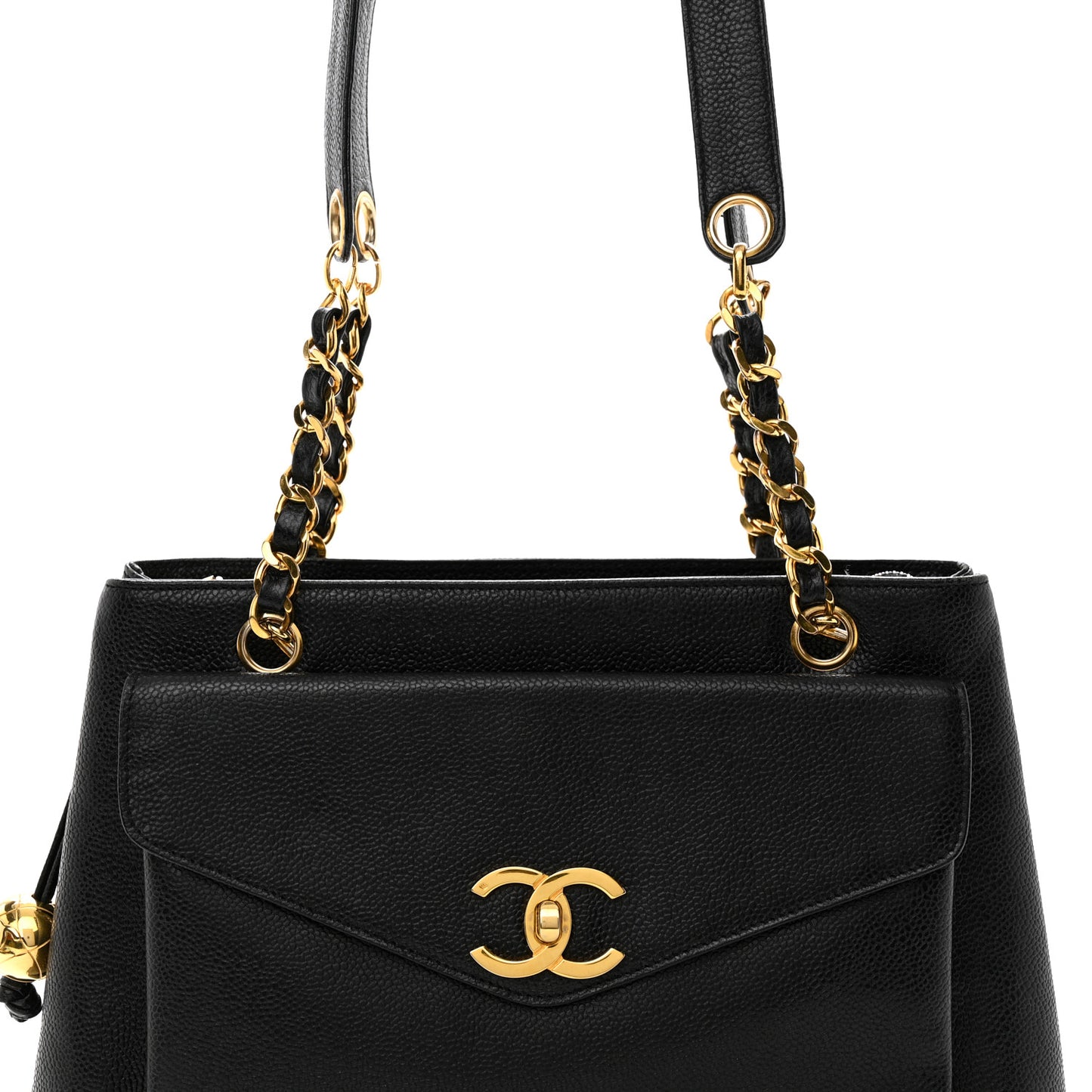 Caviar CC Shopper Tote Black