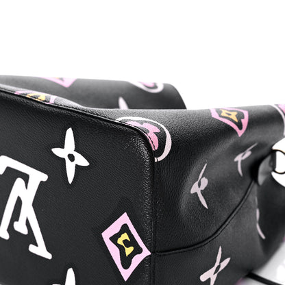 Louis Vuitton Monogram Giant Wild At Heart Neonoe MM Black 12 of 12