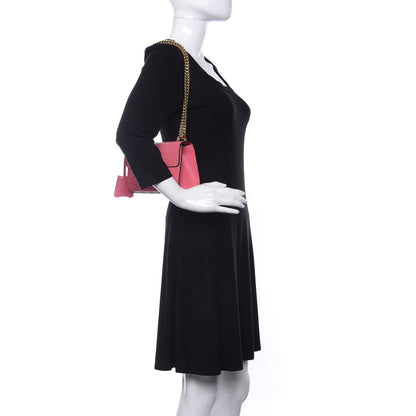 Gucci Guccissima Small Padlock Shoulder Bag Flush 2 of 9