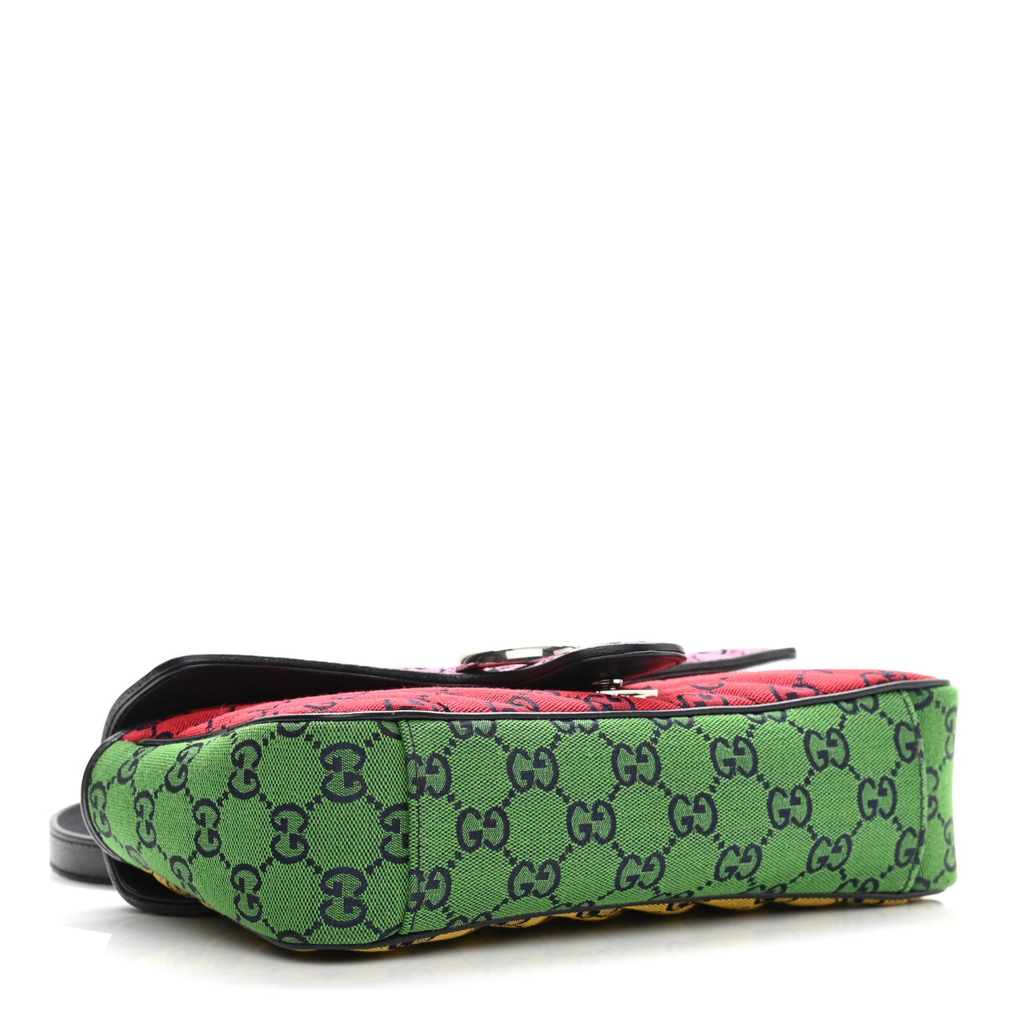 Monogram Multicolor Matelasse Diagonal Small GG Marmont Shoulder Bag Pink Blue Red Yellow Green