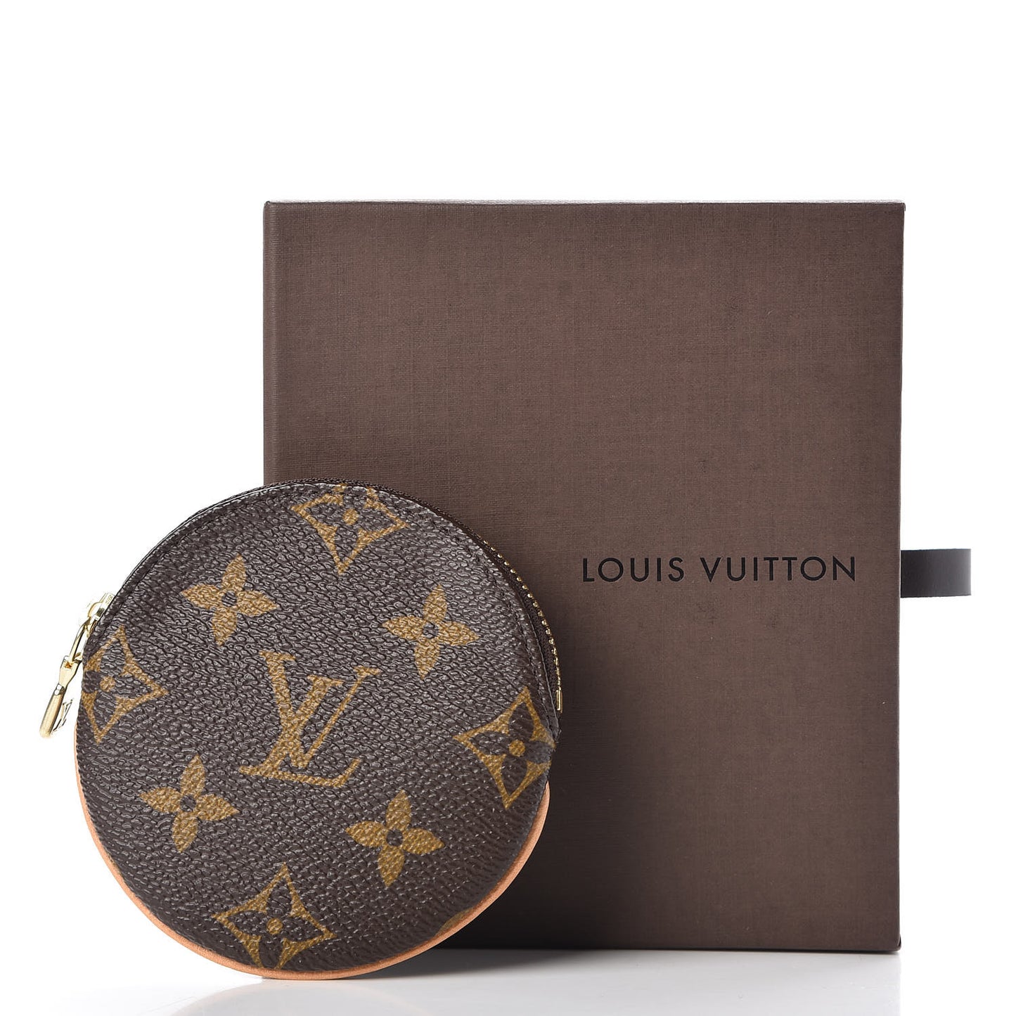 Monogram Round Coin Purse