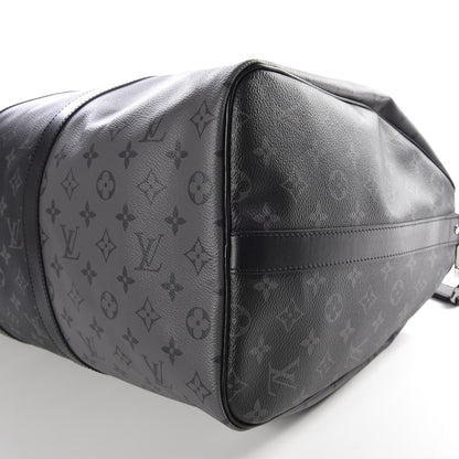 Louis Vuitton Reverse Monogram Eclipse Keepall Bandouliere 50 6 of 9