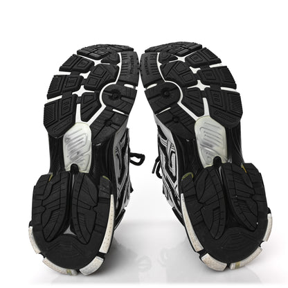 Balenciaga Mesh Rubber Bi-Color Mens Runner Sneakers 41 White Black 6 of 8