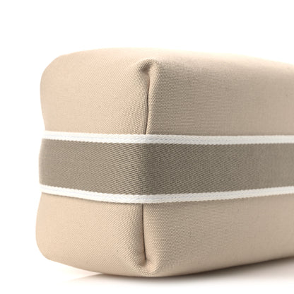 Hermes Canvas Small Bride-A-Brac Pouch Natural 8 of 9