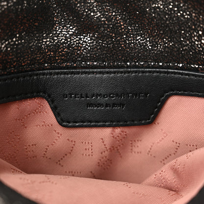 Stella McCartney Chamois Shiny Dotted Tiny Falabella Fold Over Tote Ruthenium 6 of 10