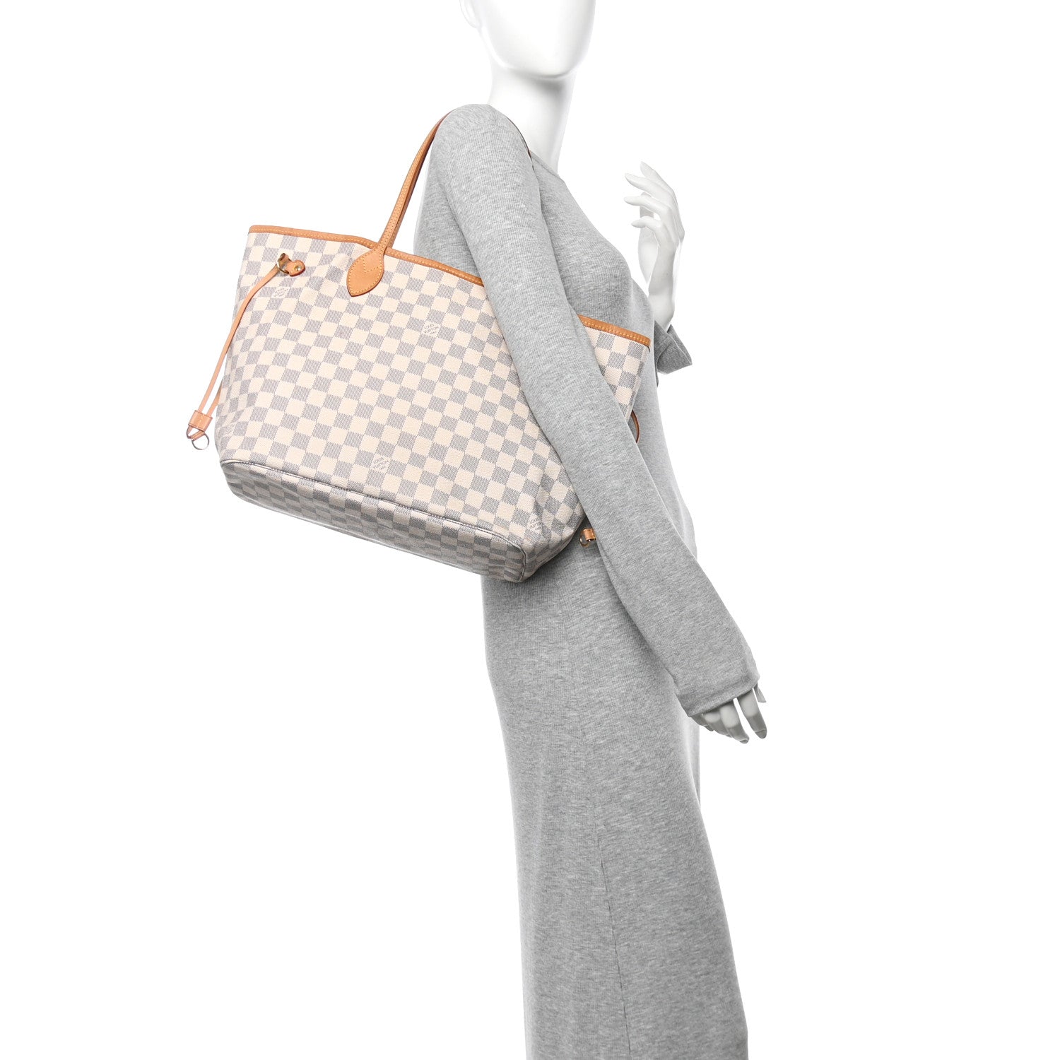 Louis Vuitton Damier Azur Neverfull MM 2 of 11