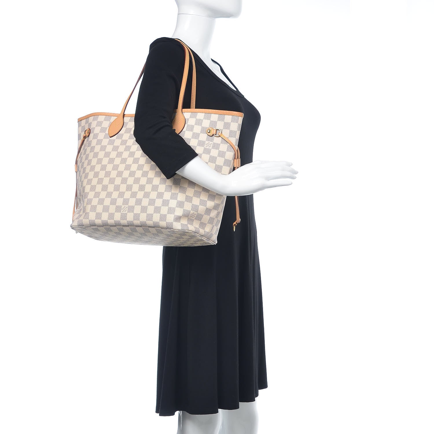 Louis Vuitton Damier Azur Neo Neverfull MM 2 of 16