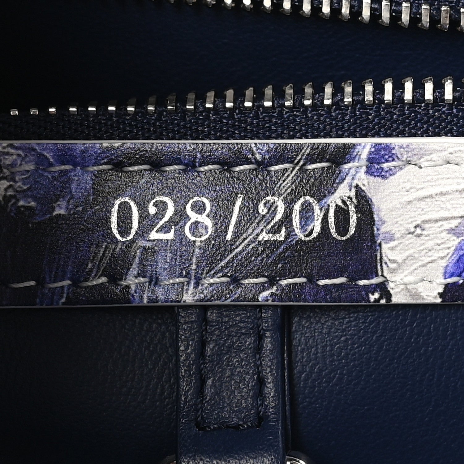Louis Vuitton X DONNA HUANCA Taurillon Fabric Arty Capucines MM Blue Multicolor 7 of 10