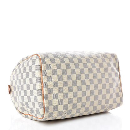 Louis Vuitton Damier Azur Speedy 30 4 of 12