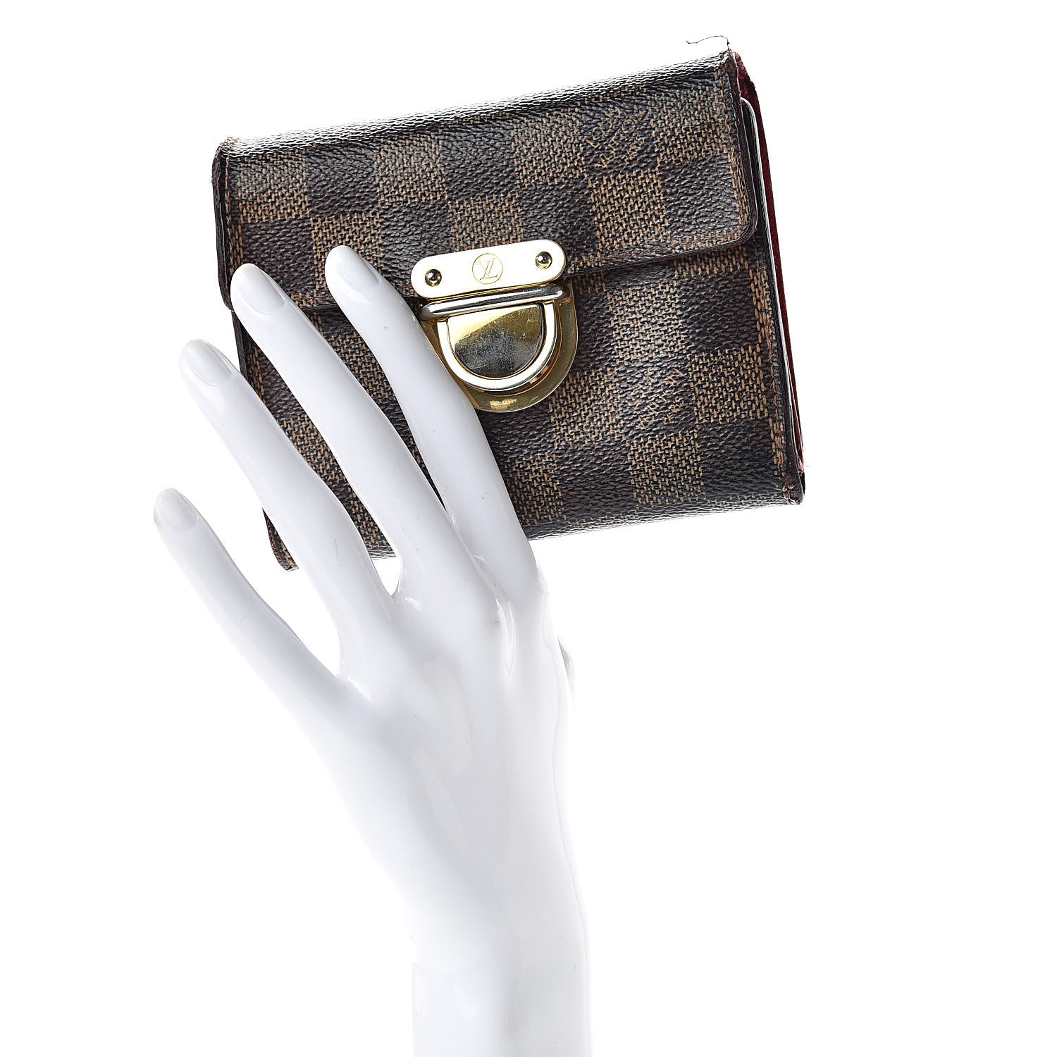 Louis Vuitton Damier Ebene Koala Compact Wallet 2 of 20