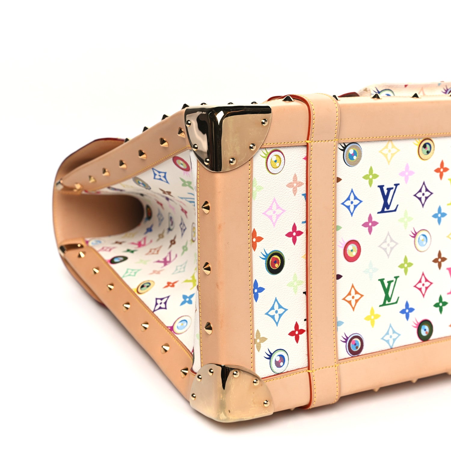 Louis Vuitton Monogram Multicolor Murakami Eye Dare You White 7 of 9