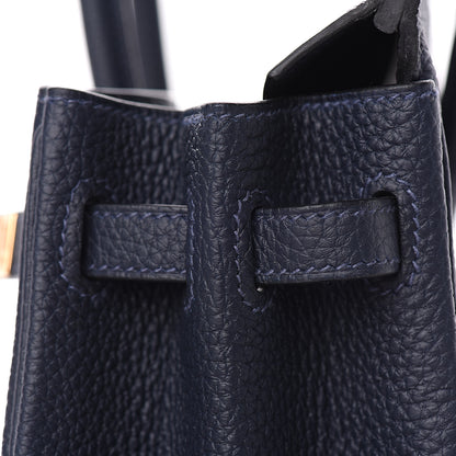 Hermes Togo Birkin 25 Bleu Nuit 19 of 27