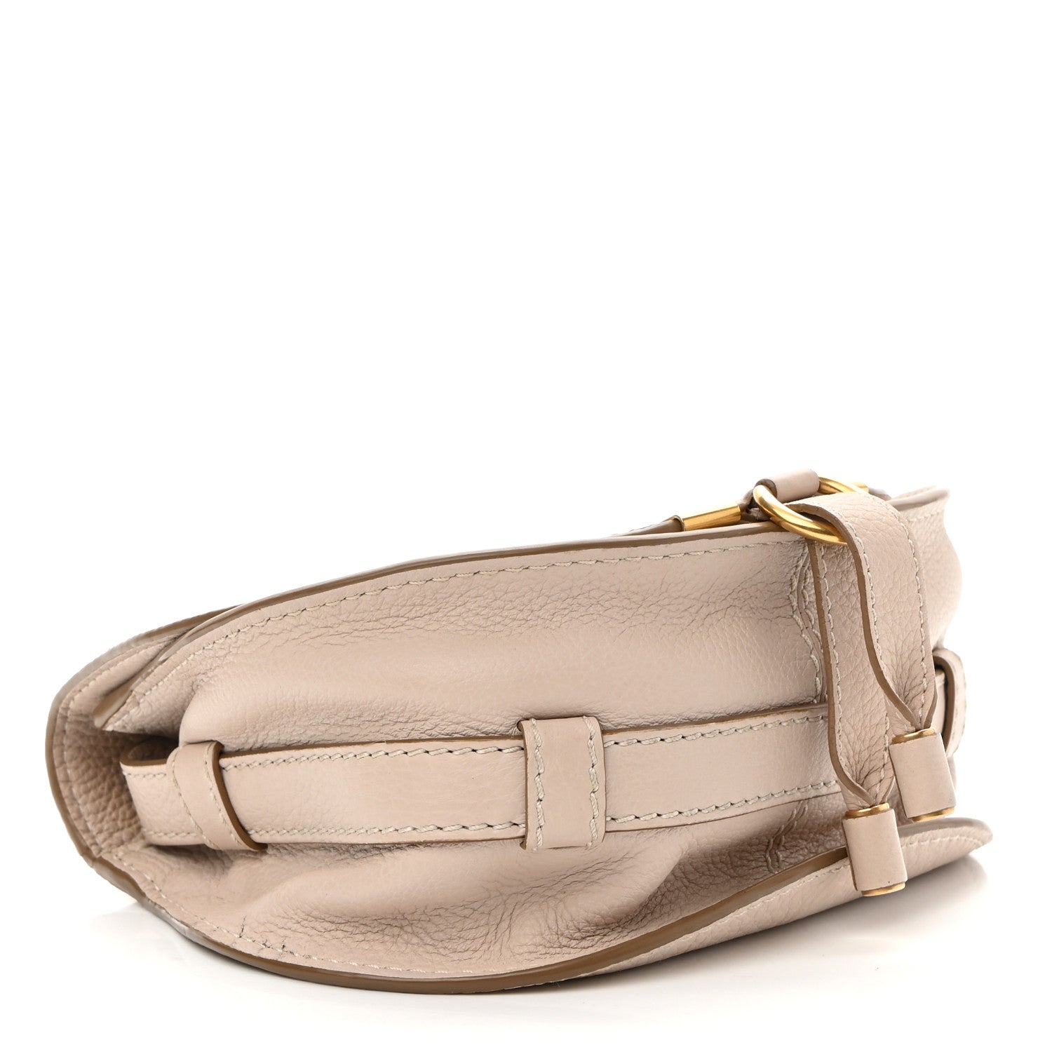 Chloe Calfskin Mini Marcie Round Crossbody Bag Blush Nude 3 of 9