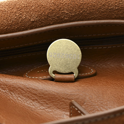 Mulberry Classic Grain Small Bayswater Satchel Oak 7 of 11