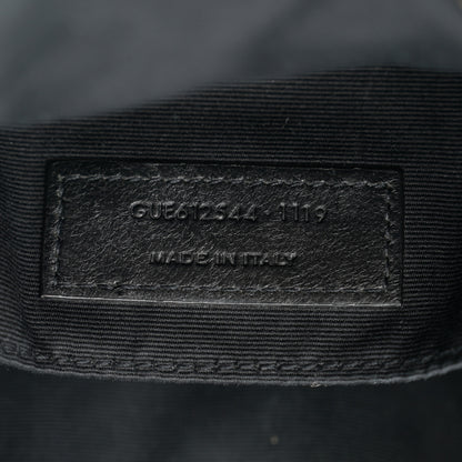Saint Laurent Calfskin Matelasse Monogram Lou Camera Bag Black 7 of 10