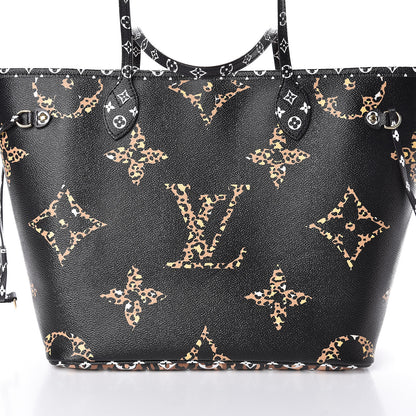 Louis Vuitton Monogram Giant Jungle Neverfull MM Black 12 of 14