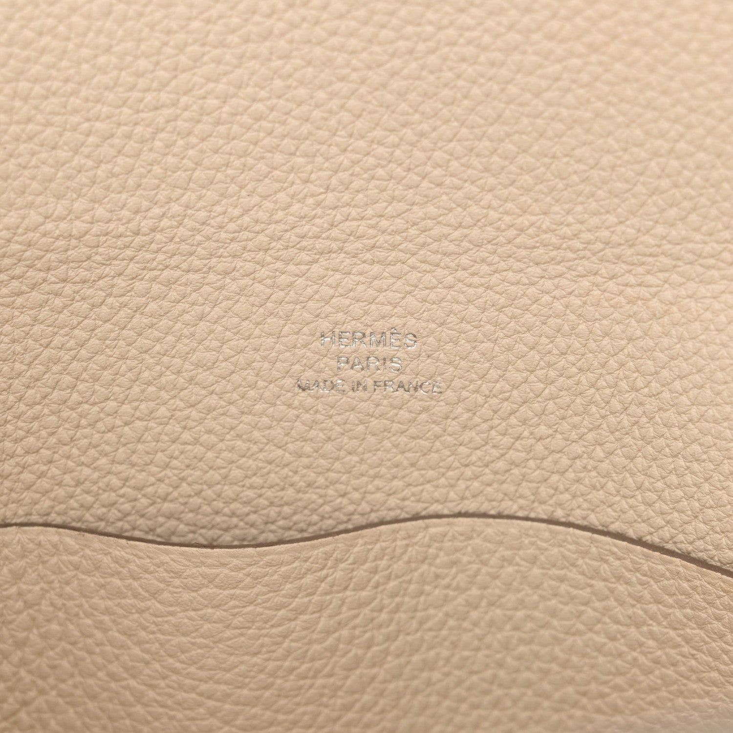 Hermes Togo Videpoches Craie 6 of 10