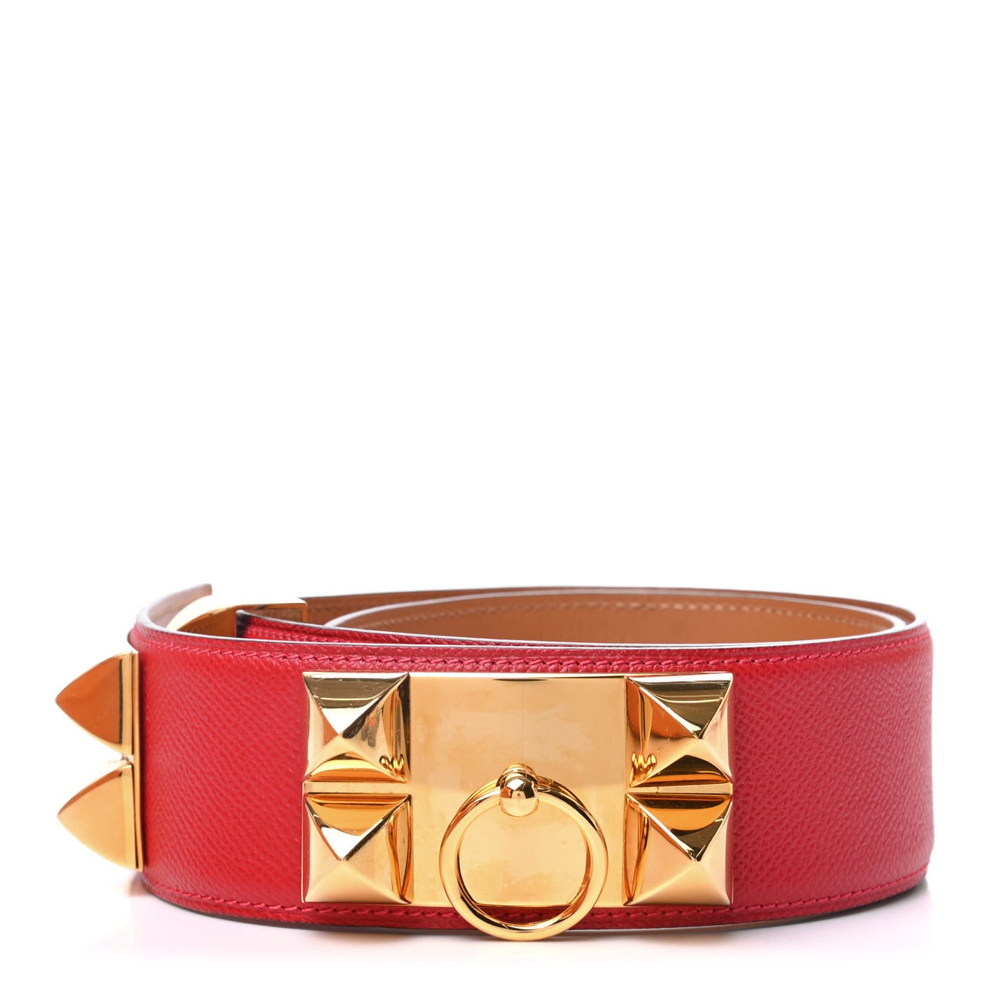 Epsom Collier De Chien CDC Belt 75 Rouge Casaque