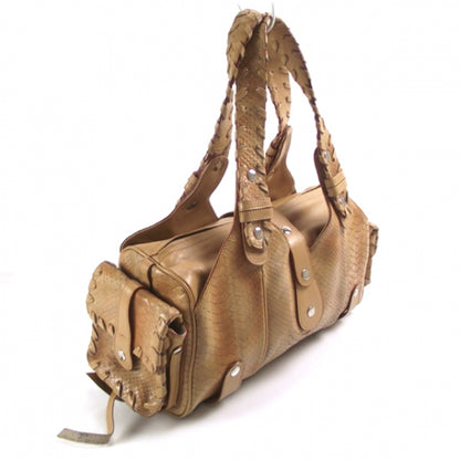 Chloe Python Silverado Tan 3 of 13
