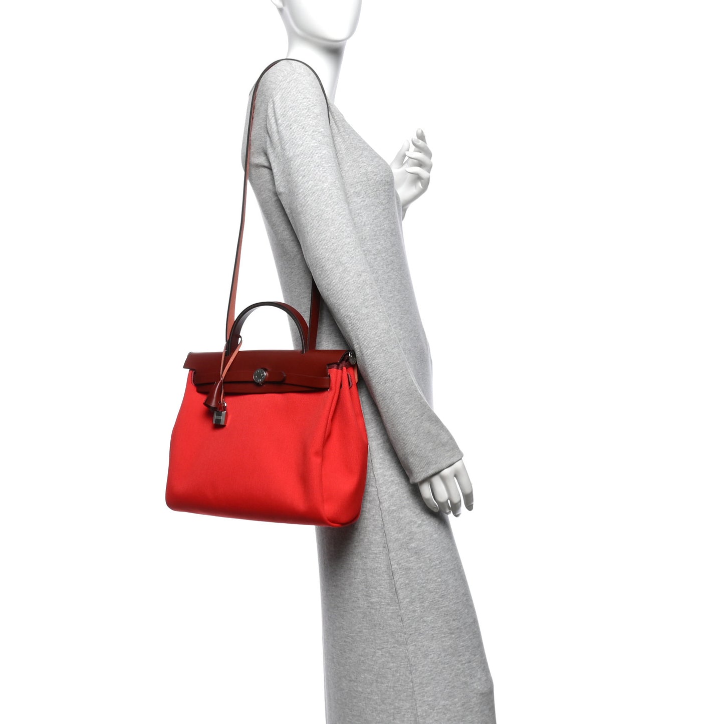 Military Toile Vache Hunter Herbag Zip Retourne 31 PM Rouge Radieux Rouge H