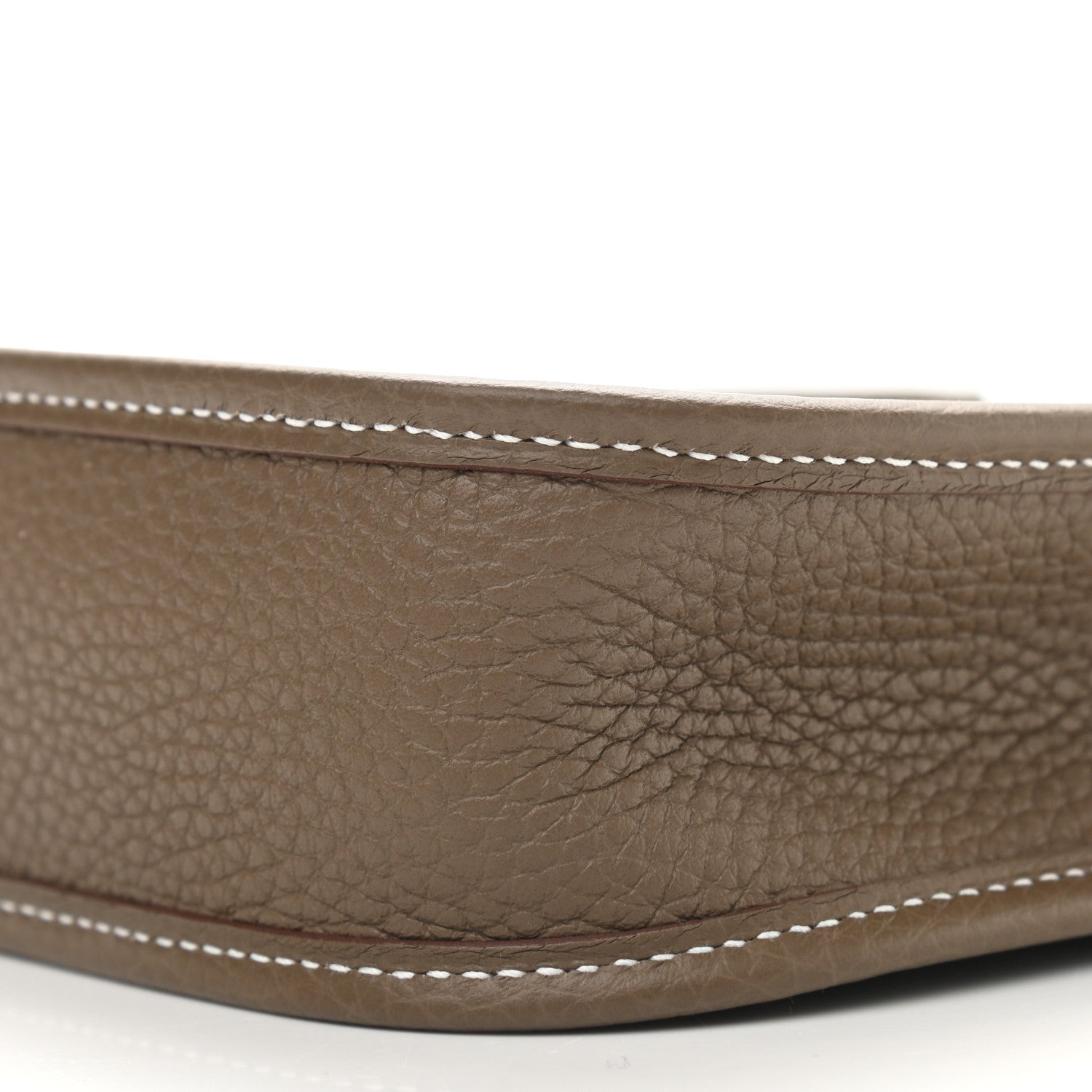 Hermes Taurillon Clemence Evelyne TPM Etoupe 8 of 9