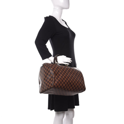 Louis Vuitton Damier Ebene Speedy 35 2 of 10