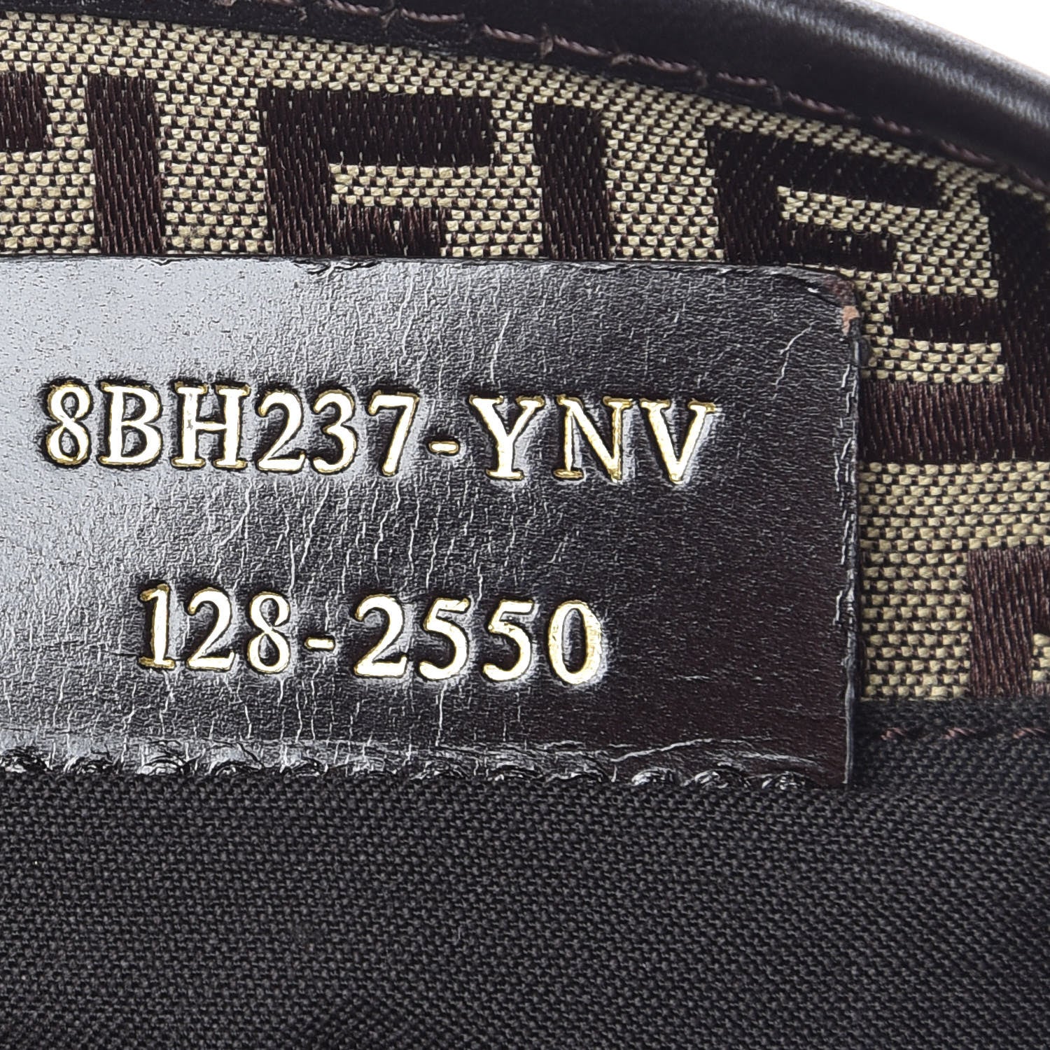 Fendi Zucchino Small Tote Brown 7 of 11