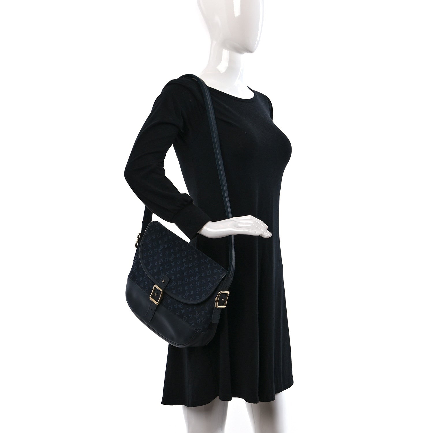 Louis Vuitton Mini Monogram Berangere Navy 2 of 12