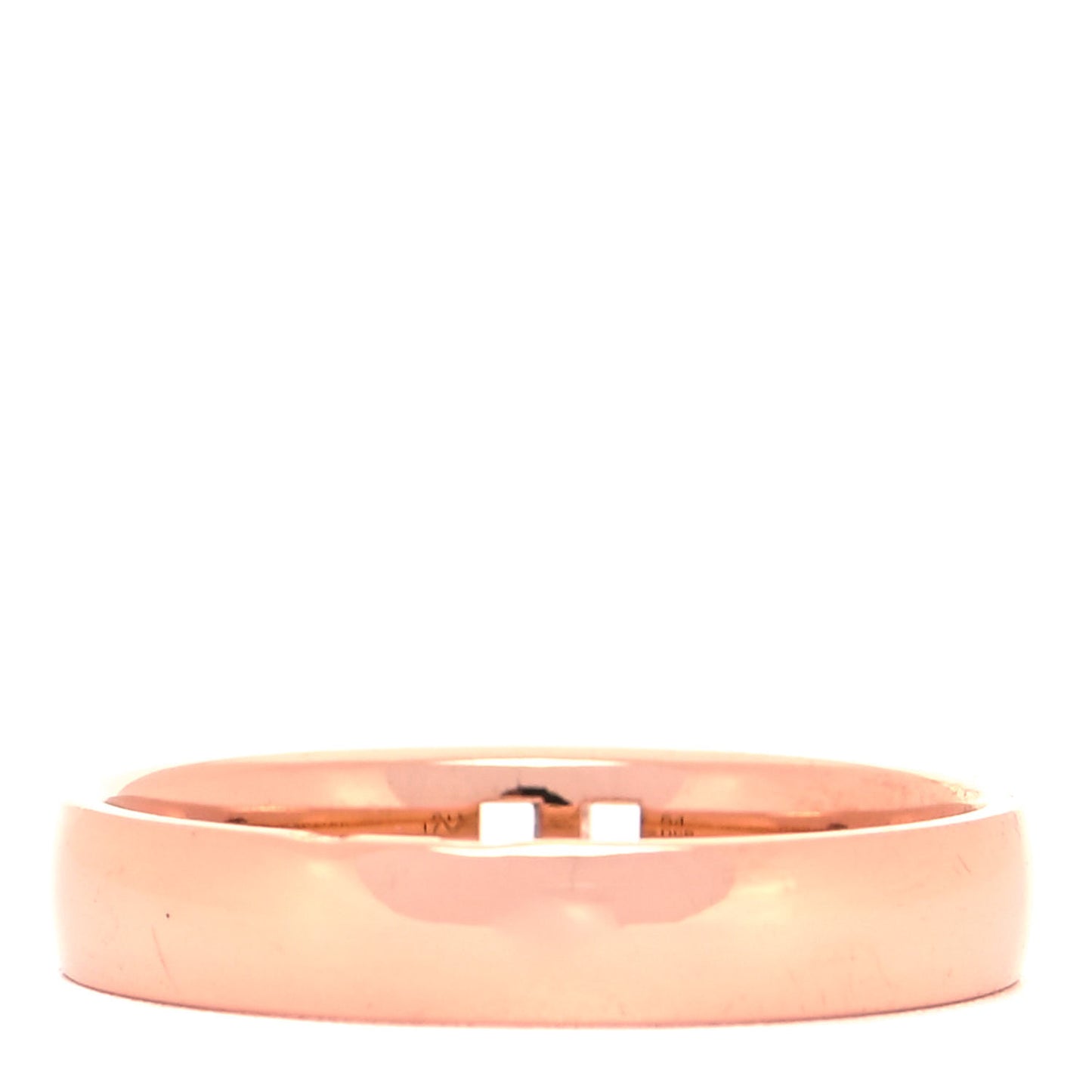18K Rose Gold Diamond Ever Herakles Wedding Band Ring 54 6.75