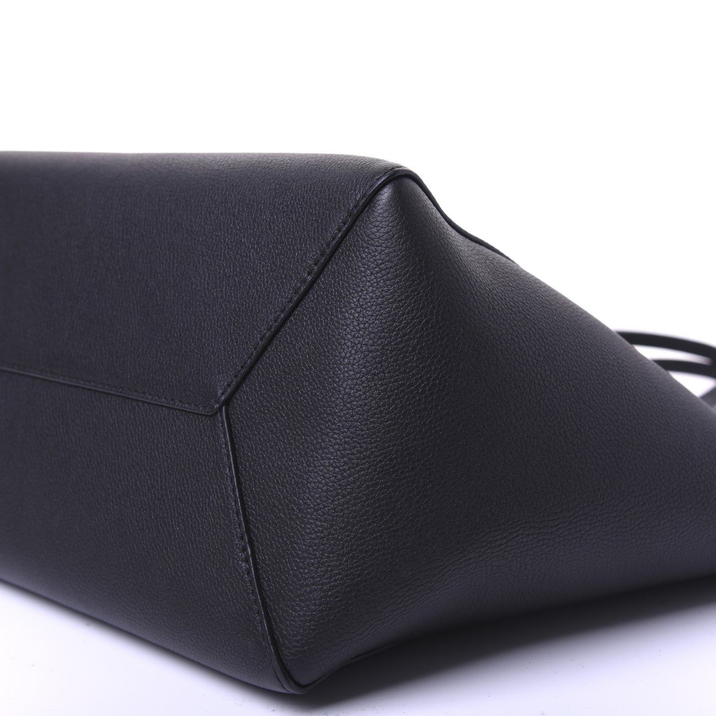Calfskin Lockme Cabas Black