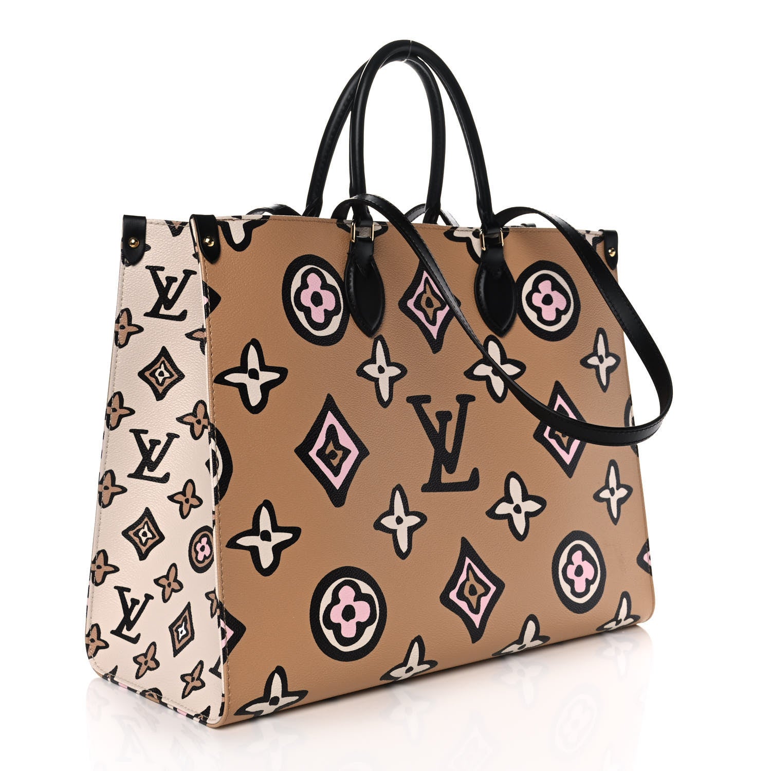 Louis Vuitton Monogram Giant Wild At Heart Onthego GM Arizona 3 of 9