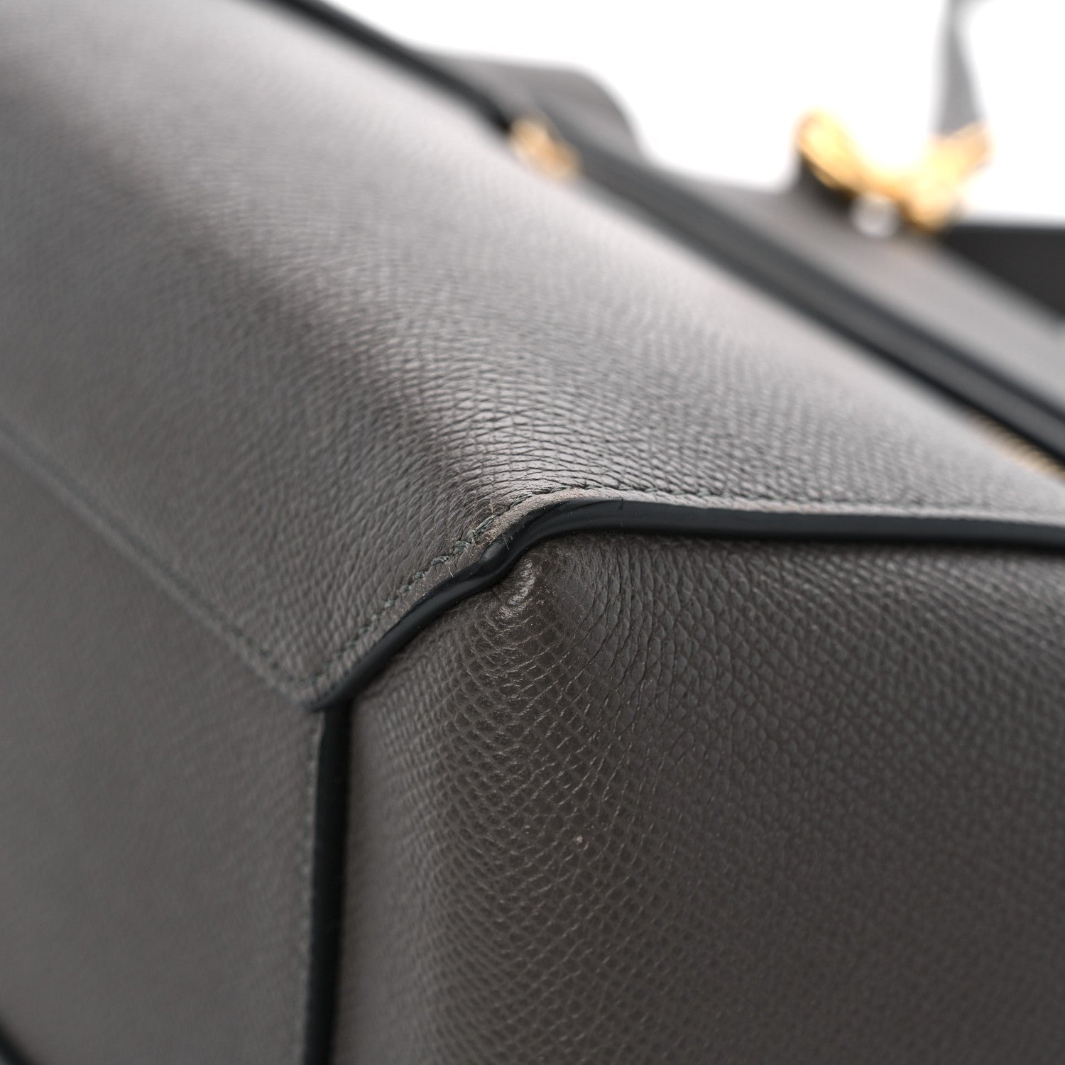 Celine Grained Calfskin Micro Belt Bag Grey 12 of 16