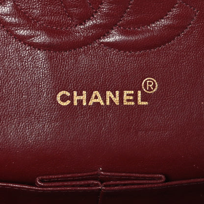 Chanel Lambskin Quilted Medium Double Flap Black 5 of 9