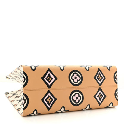 Louis Vuitton Monogram Giant Wild At Heart Onthego GM Arizona 4 of 9