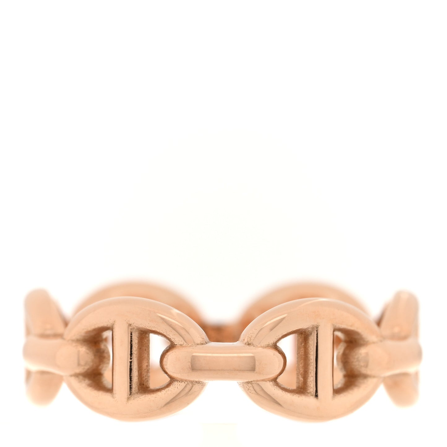 18K Rose Gold PM Chaine d'Ancre Enchainee Ring 49 5