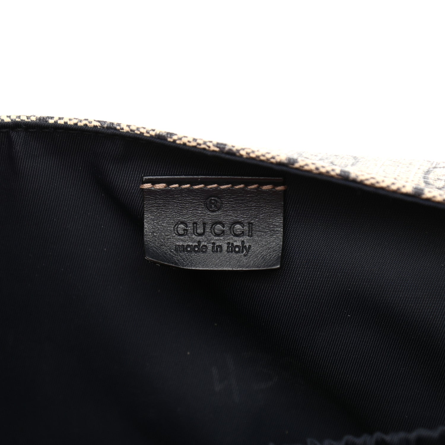 Gucci GG Plus Monogram Messenger Diaper Bag Navy 6 of 18