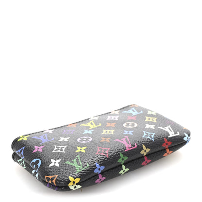 Louis Vuitton LV X TM Monogram Multicolor Key Pouch Black 4 of 6
