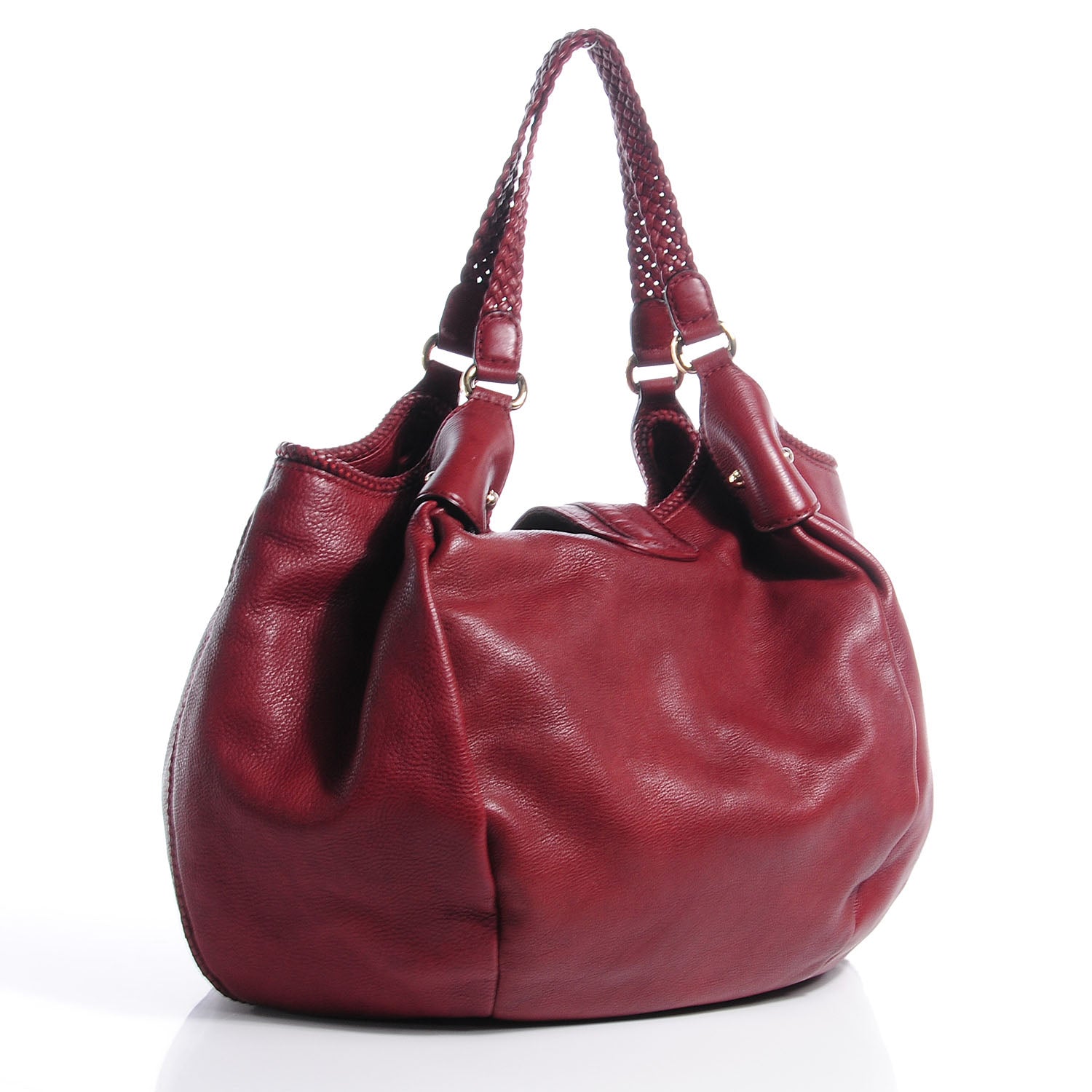 Gucci Leather Marrakech Shoulder Bag Red 3 of 8