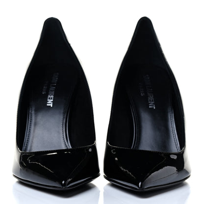 Saint Laurent Patent Opyum 85 Pumps 37 Black 2 of 5