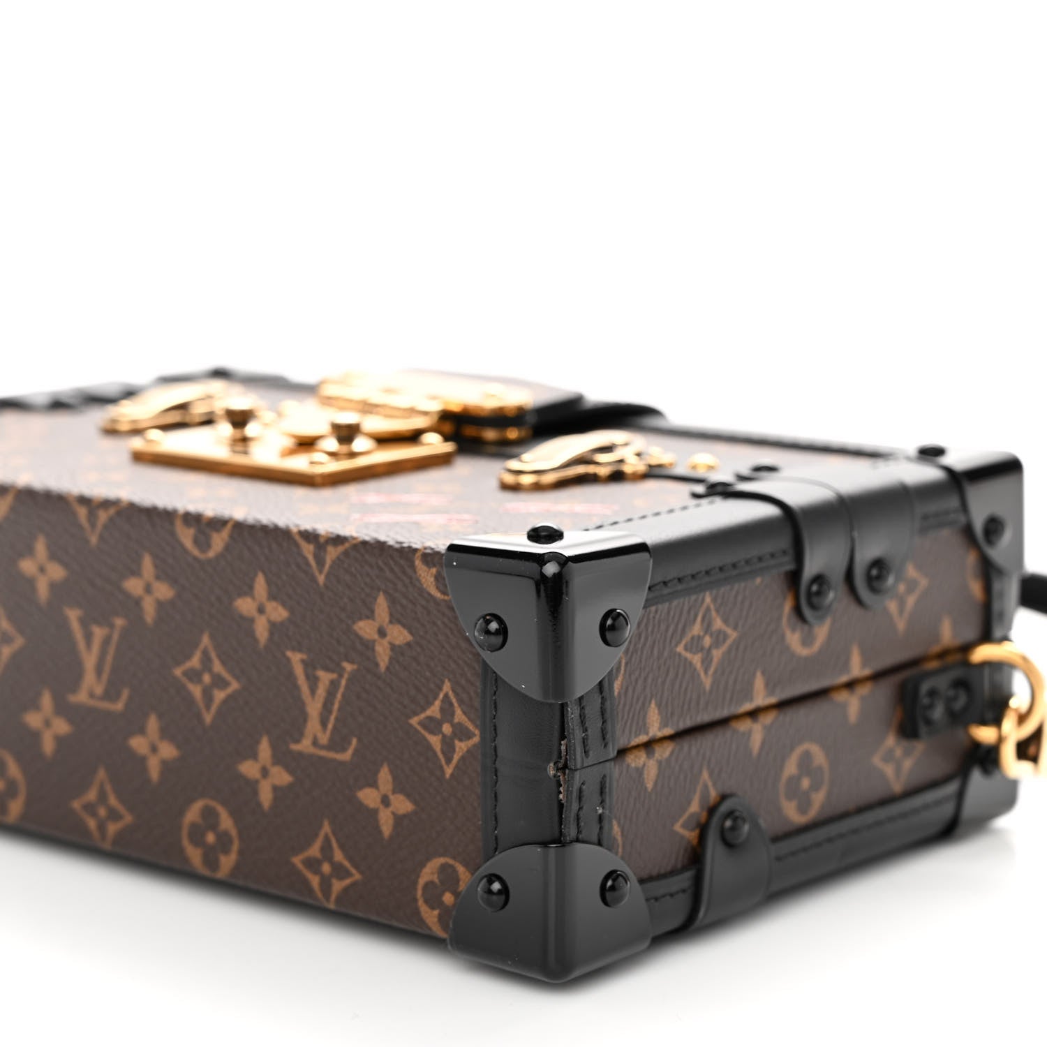Louis Vuitton Monogram Petite Malle Black 9 of 9