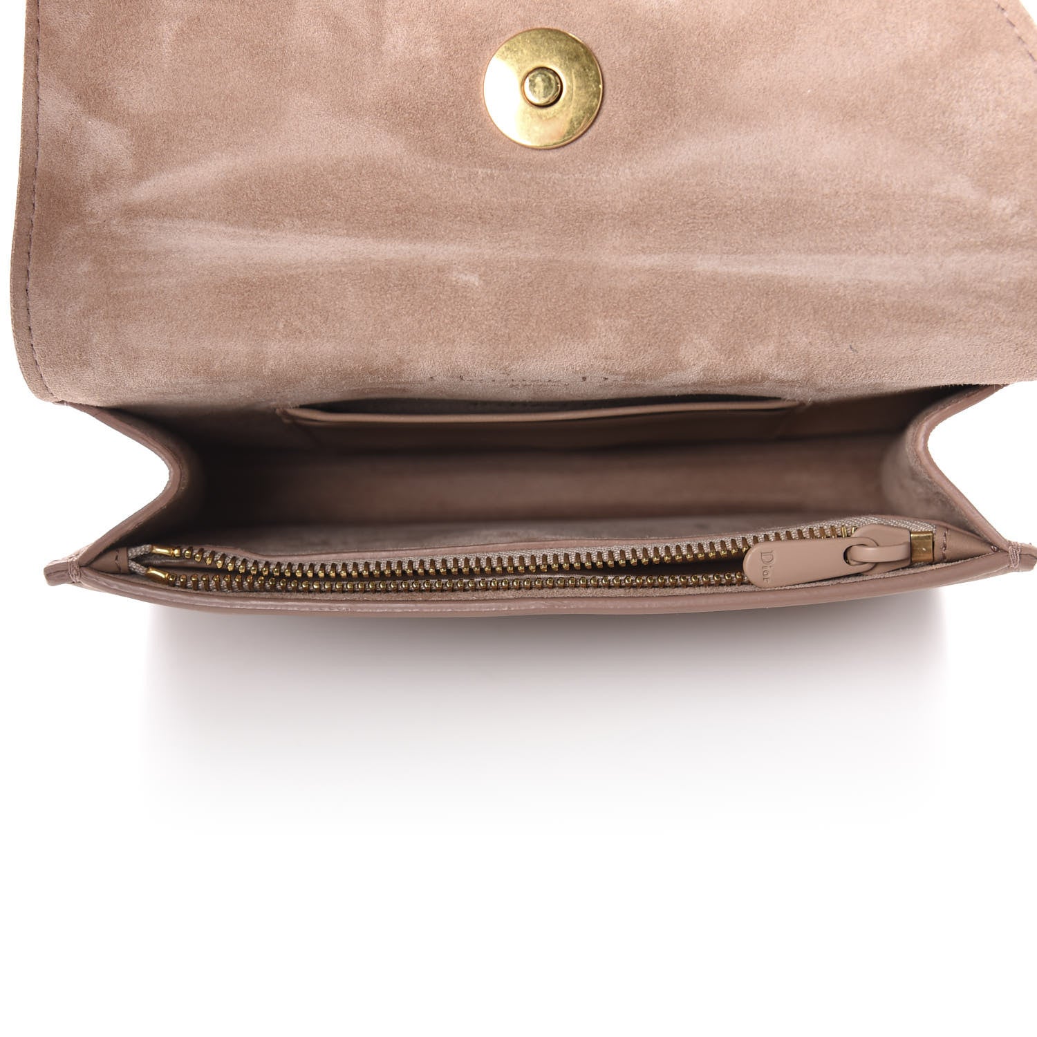 Christian Dior Ultra Matte Calfskin Saddle Belt Bag Rose Des Vents 5 of 12