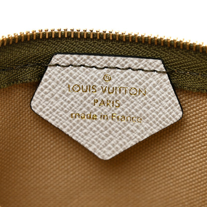 Louis Vuitton Monogram Giant Micro Pochette Accessories Kaki White 6 of 7
