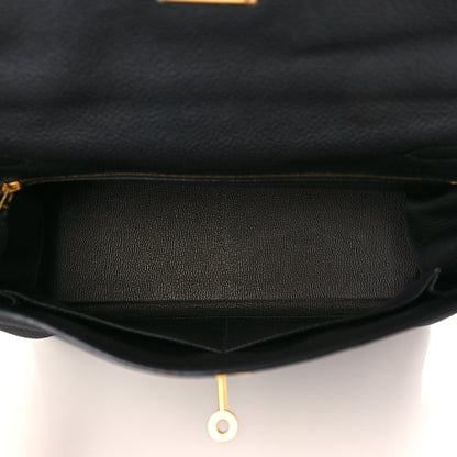 Hermes Togo Kelly Retourne 32 Black 5 of 9