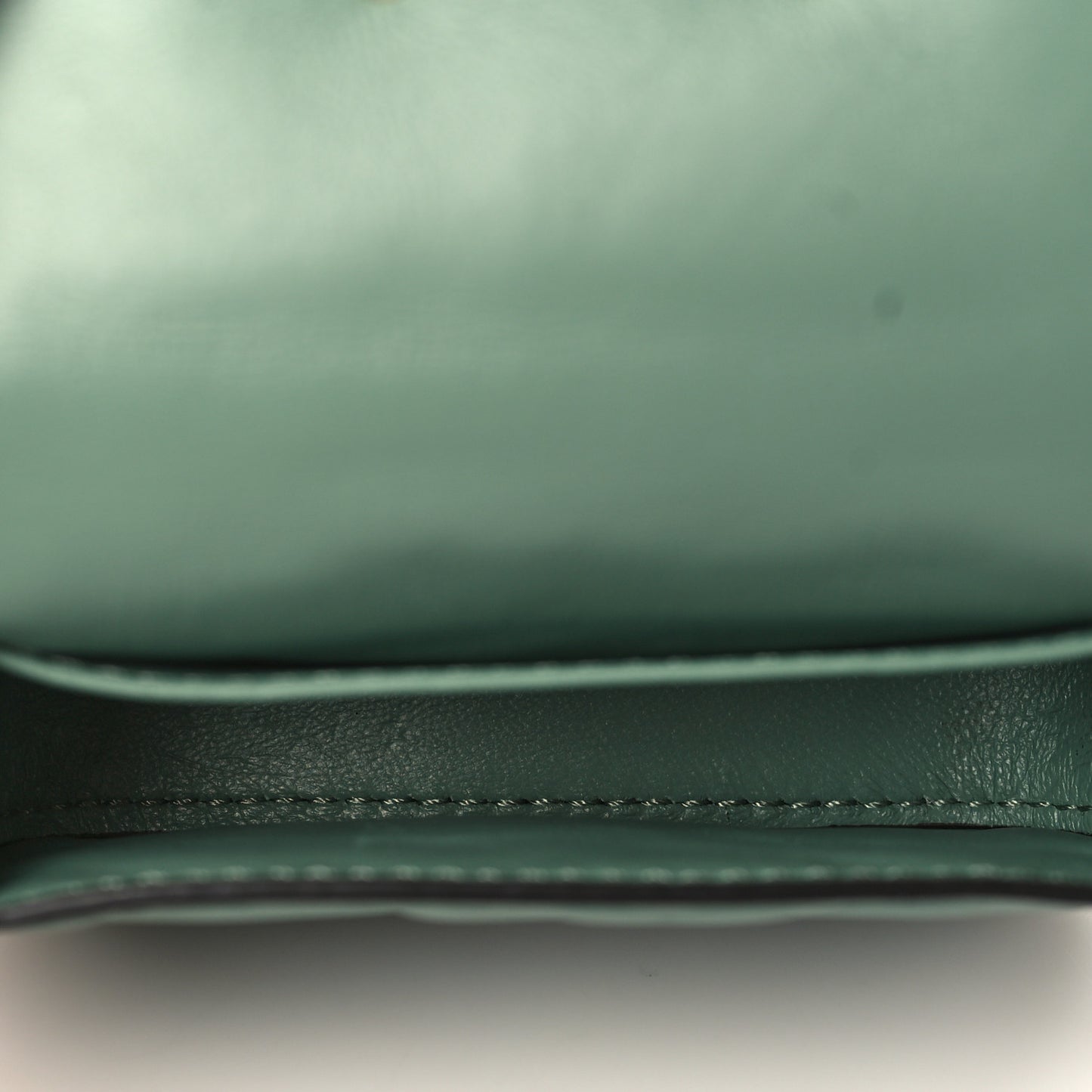 Nappa Matisse FF Embossed Nano Maxi Buckle Baguette Charm Menta